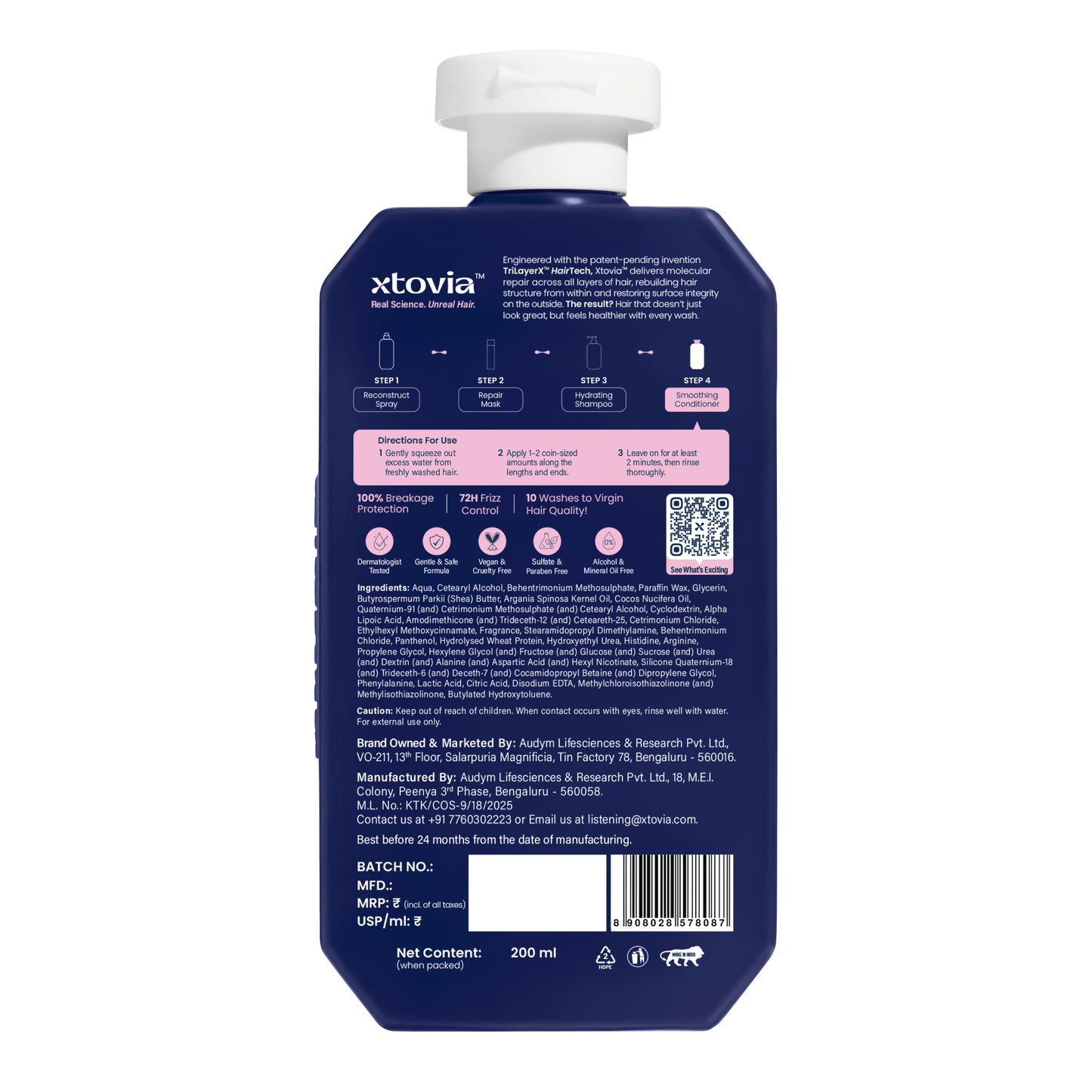 bond retain smoothing conditioner