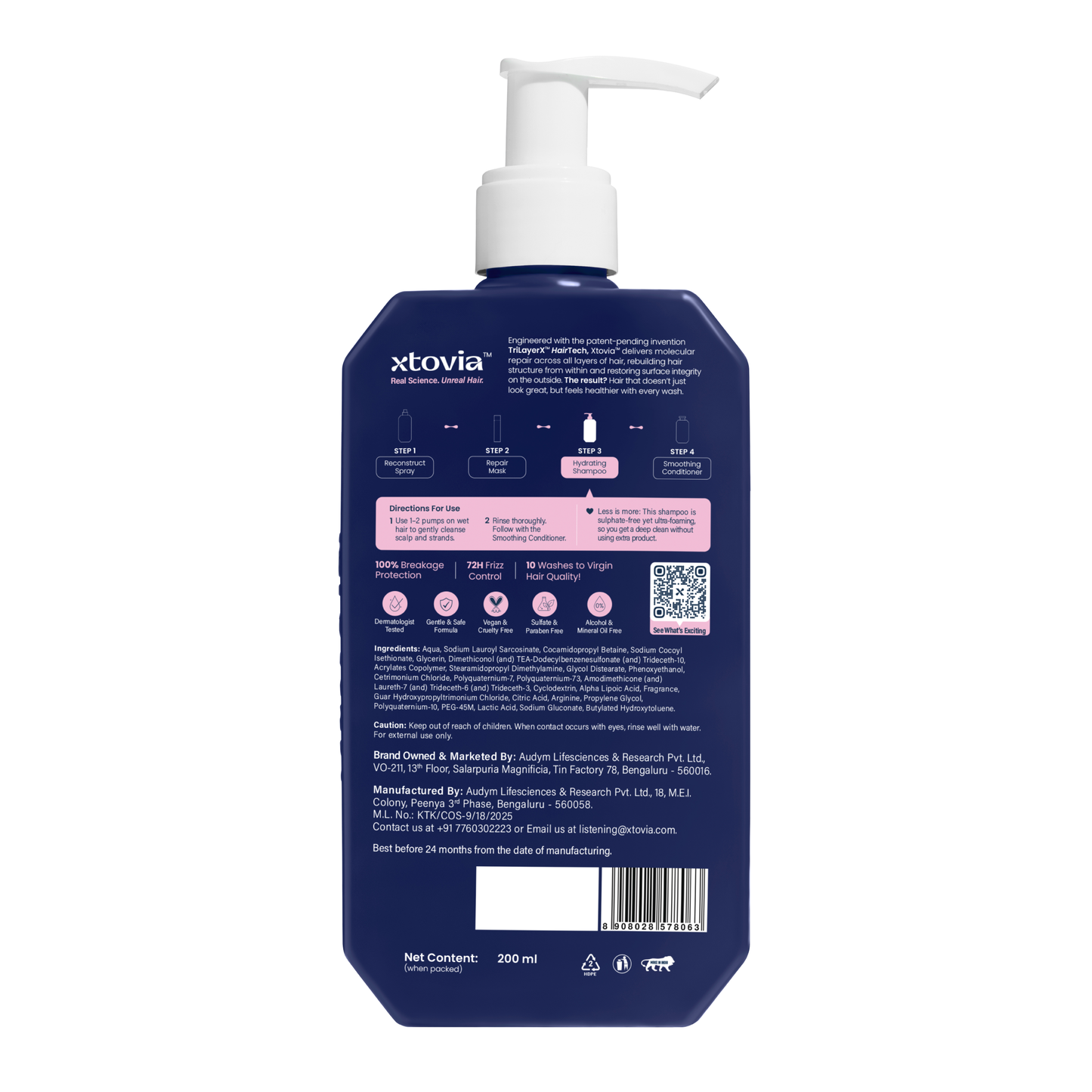 bond retain hydrating shampoo
