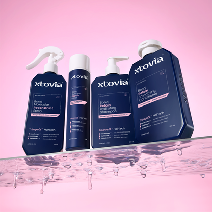 Xtovia The Ultimate Hair Revival Kit - Bond Repair Range | Spray, Mask, Shampoo and Conditioner