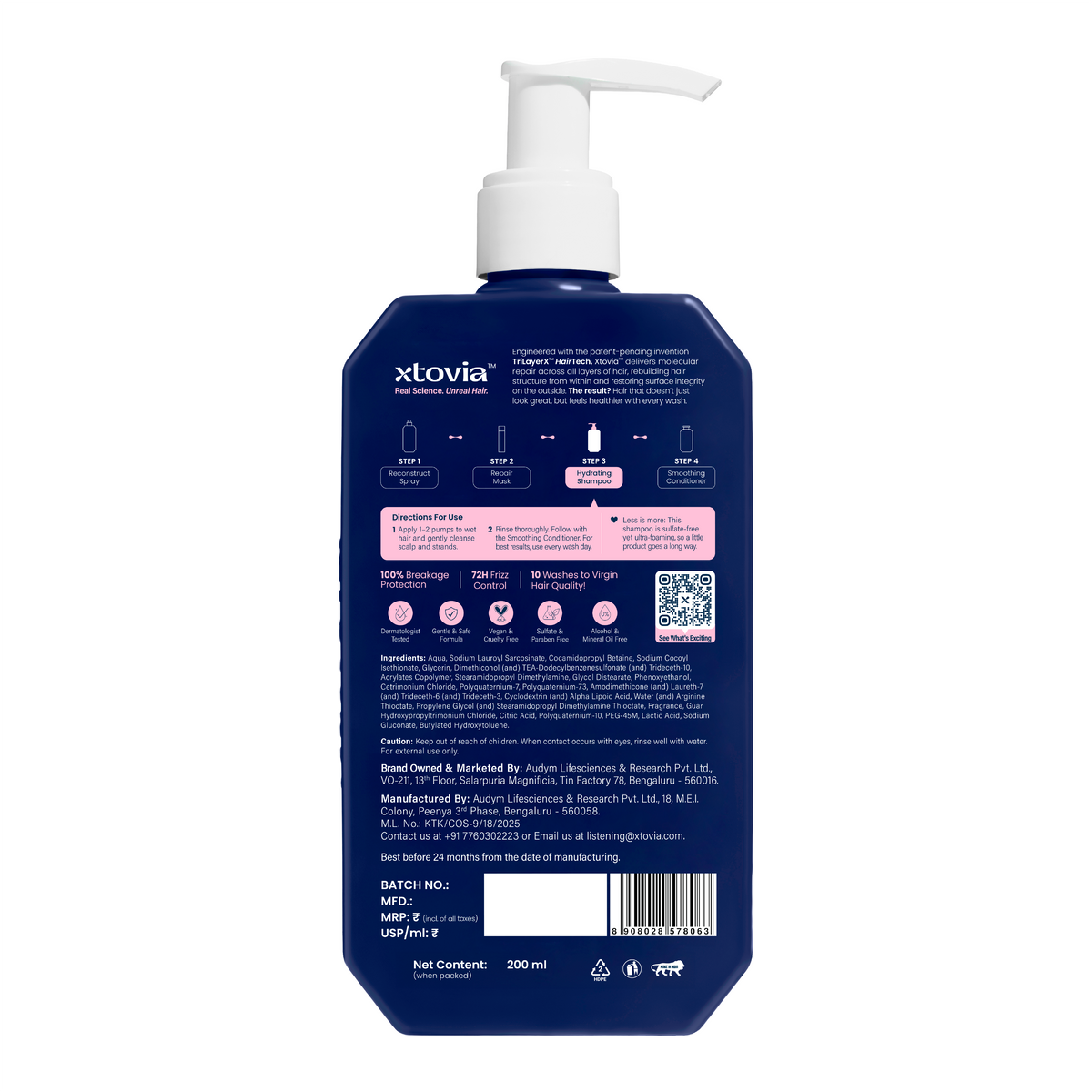bond retain hydrating shampoo